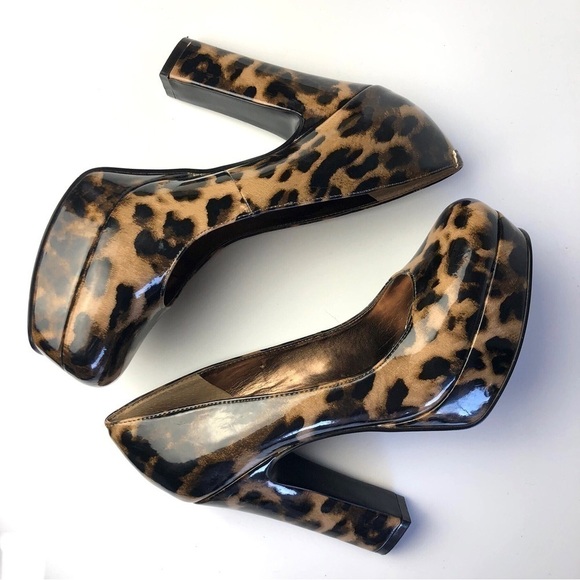 Nine West 90’s Melicia Tortoise Platform Pump - Picture 8 of 16